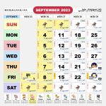 Singapore Calendar Sep 2023