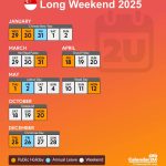 Long Weekend 2025 Singapore