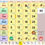 Singapore Calendar Jun 2025