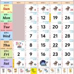 Singapore Calendar May 2026