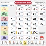 Singapore Calendar Sep 2026
