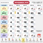 Singapore Calendar Nov 2026