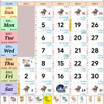 Singapore Calendar Jan 2026