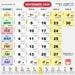 Singapore Calendar Nov 2026
